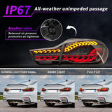 Black 3D OLED Sequential Tail Lights Fit For BMW F32 F33 F82 F83 M4 4 Series 2014-2020 TL-BMW022LS - Machter