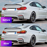 Black 3D OLED Sequential Tail Lights Fit For BMW F32 F33 F82 F83 M4 4 Series 2014-2020 TL-BMW022LS - Machter