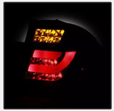 Clear Red LED 3D Tail Lights Fit For BMW E46 3 Series 4D Sedan 318I 320I 1998-2001 TL-BMW028LS - Machter