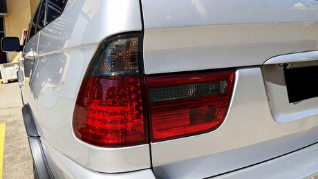Smoked Red LED Tail Lights Fit For BMW X5 E53 SUV 1998-2002 - Machter