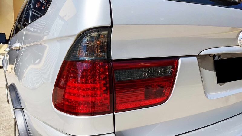 Smoked Red LED Tail Lights Fit For BMW X5 E53 SUV 1998-2002 TL-BMW035LS - Machter