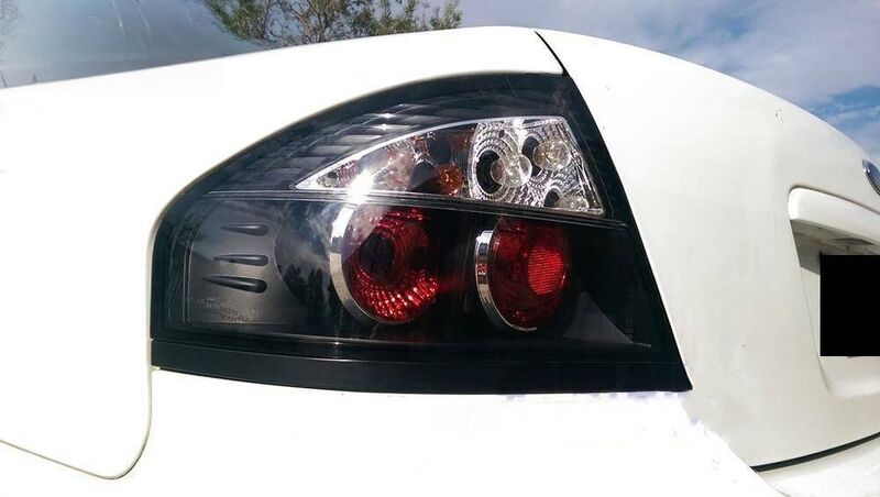 Black Altezza Tail Lights Fit For Ford Falcon FPV Fairmont BA BF XR6 XR8 Sedan 2002-2007 TL-FD009LS - Machter