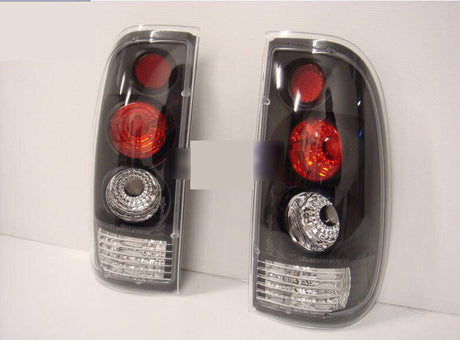 Black Altezza Tail Lights Fit For Ford Falcon BA BF Turbo Ute XR6 XR8 2002-2007 TL-FD021LS - Machter