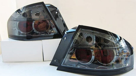 Smoked Black Tail Lights Fit For Ford Falcon FPV Fairmont BA BF XR6 XR8 Sedan 2002-2007 - Machter