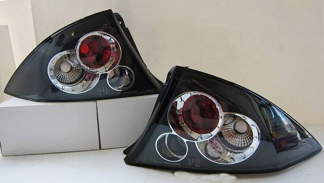 Black Altezza Tail lights Fit For Ford Falcon AU XR6 XR8 Sedan 1998-2002 TL-FD028LS - Machter