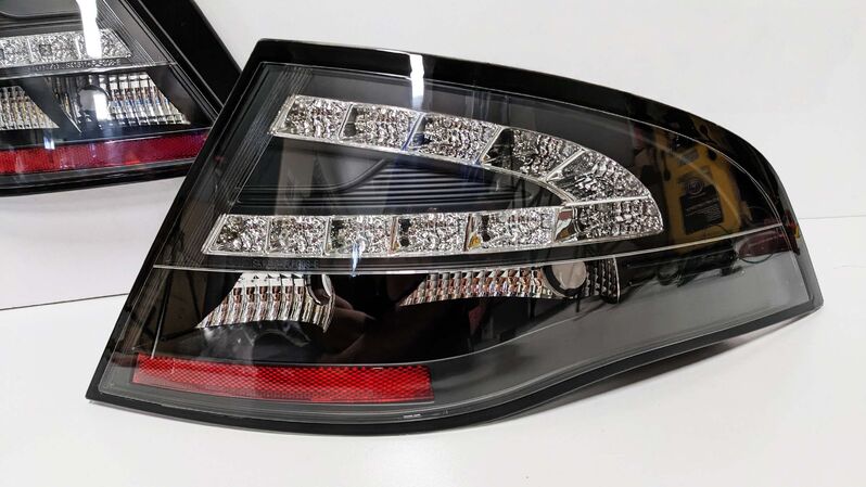 Black LED Tail Lights Fit For Ford Falcon FPV FG Sedan G6E Turbo XT XR6 XR8 2008-2014 TL-FD029LS - Machter