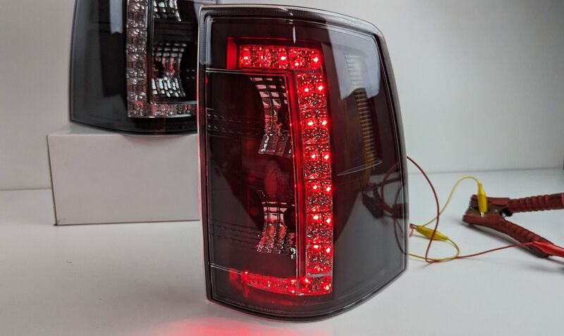 Black LED Tail Lights Fit For Ford Falcon FG UTE XR6 XR8 Turbo R6 FPV GS F6 2008-2014 TL-FD031LS - Machter