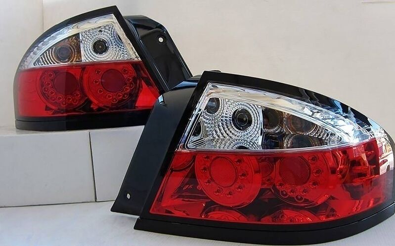 Clear RED LED Tail Lights Fit For Ford Falcon BA BF XR6 XR8 4 Door SEDAN 2002-2007 TL-FD034LS - Machter