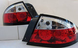 Clear RED LED Tail Lights Fit For Ford Falcon BA BF XR6 XR8 4 Door SEDAN 2002-2007 TL-FD034LS - Machter