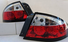 Clear RED LED Tail Lights Fit For Ford Falcon BA BF XR6 XR8 4 Door SEDAN 2002-2007 TL-FD034LS - Machter