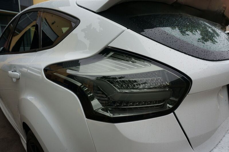 Smoke Full LED 3D Light Bar Tail Lights Fit For Ford Focus LZ 2015-2018 TL-FD041LS - Machter