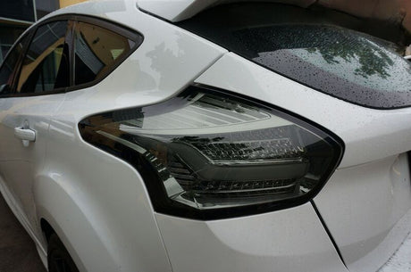 Smoke Full LED 3D Light Bar Tail Lights Fit For Ford Focus LZ 2015-2018 - Machter