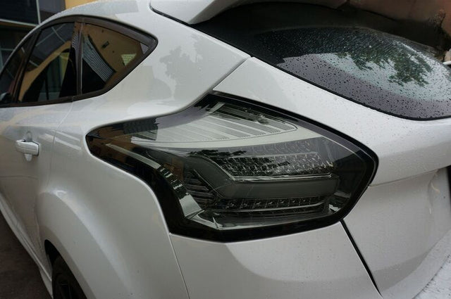 Smoke Full LED 3D Light Bar Tail Lights Fit For Ford Focus LZ 2015-2018 TL-FD041LS - Machter
