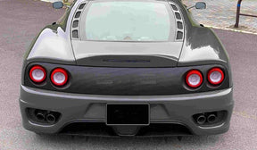 3D Clear Red Full LED Tail Lights Fit For Ferrari 360 Modena 512 F355 550 575M F50 1999-2005 TL-FR001LS - Machter