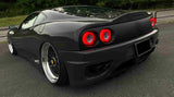 3D Clear Red Full LED Tail Lights Fit For Ferrari 360 Modena 512 F355 550 575M F50 1999-2005 TL-FR001LS - Machter