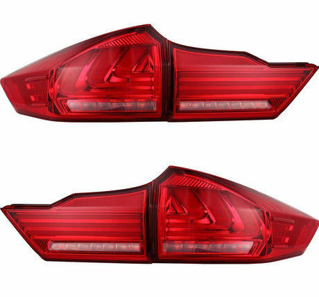 LED Rear Lamp Suit For Honda City 2014-2017 Tail Light Set TL-HD007 - Machter