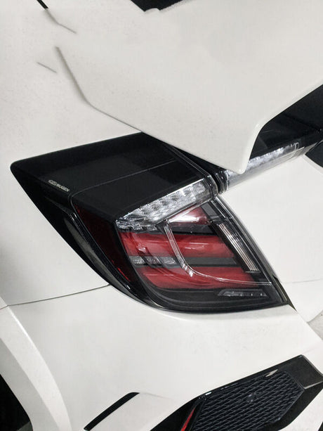 Mugen Style Clear LED Tail Lights Fit For Honda Civic FK7 Type R FK8 2016-2021 TL-HD023LS - Machter