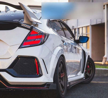 Mugen Style Clear LED Tail Lights Fit For Honda Civic FK7 Type R FK8 2016-2021 TL-HD023LS - Machter