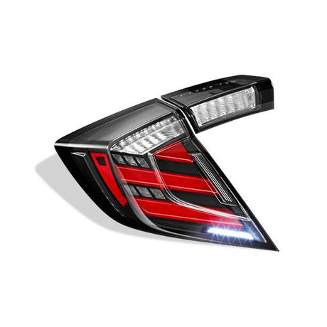 Mugen Style Clear LED Tail Lights Fit For Honda Civic FK7 Type R FK8 2016-2021 TL-HD023LS - Machter