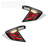 Mugen Style Clear LED Tail Lights Fit For Honda Civic FK7 Type R FK8 2016-2021 TL-HD023LS - Machter