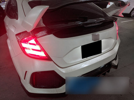 Mugen Style Clear LED Tail Lights Fit For Honda Civic FK7 Type R FK8 2016-2021 TL-HD023LS - Machter
