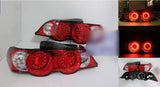 Clear Red LED Tail Light Fit For Honda Integra DC5 Type S Type R 2001-2003 TL-HD025LS - Machter