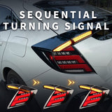V2 Clear LED Tail Lights Fit For Honda Civic FK7 Type R FK8 2016-2021 TL-HD026LS - Machter