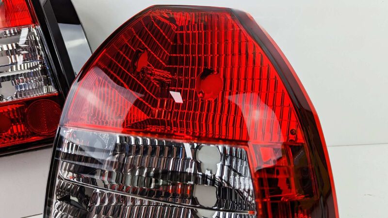 JDM Clear Red Tail Light Fit For Honda Civic EK Hatch VTI 1996-2000 TL-HD029LS - Machter