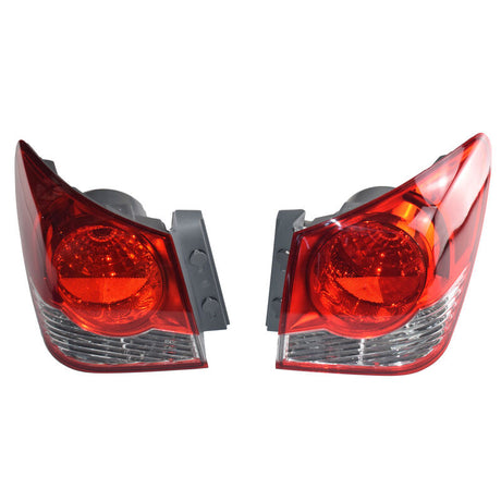 Pair Tail Light Rear Lamp Fit For Holden Cruze JG JH 4 Door Sedan 2009-2017 - Machter