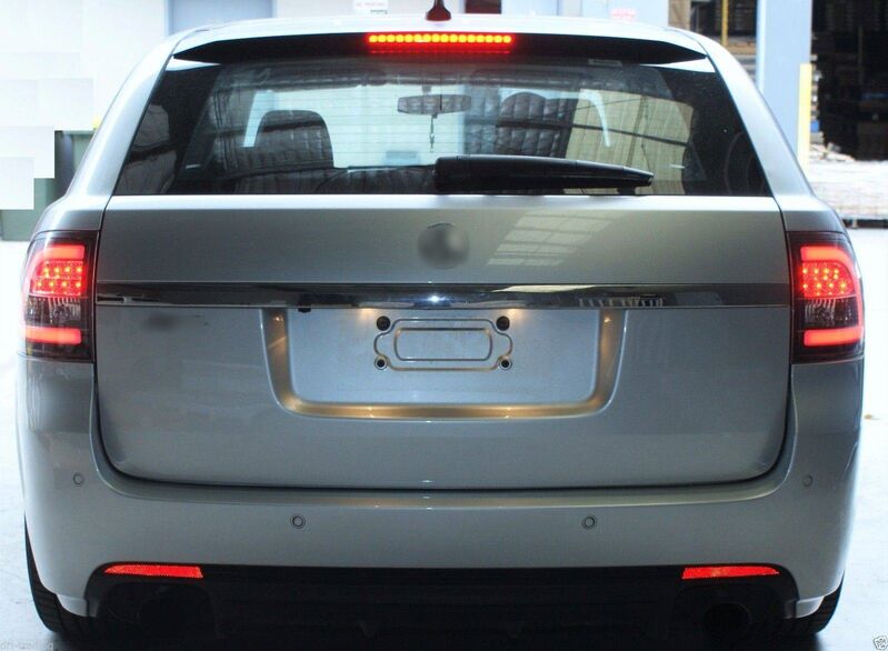 3D Light Bar Black LED Tail Light Fit For Holden Commodore VE VF Wagon SV6 Omega 2008-2016 TL-HLN026LS - Machter