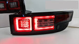 Black LED Tail Lights Fit For Land Rover Range Rover Evoque L538 Series 1 2011-2015 TL-LR021LS - Machter