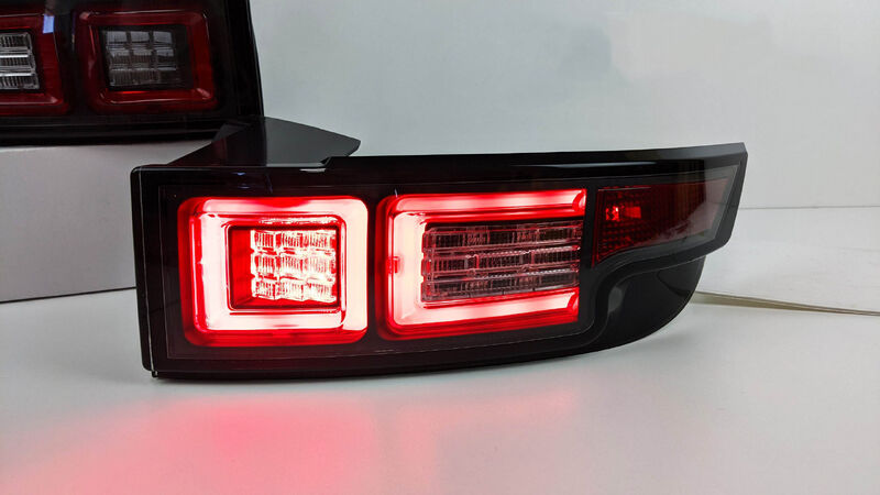 Black LED Tail Lights Fit For Land Rover Range Rover Evoque L538 Series 1 2011-2015 TL-LR021LS - Machter