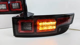 Black LED Tail Lights Fit For Land Rover Range Rover Evoque L538 Series 1 2011-2015 TL-LR021LS - Machter
