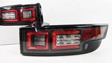 Black LED Tail Lights Fit For Land Rover Range Rover Evoque L538 Series 1 2011-2015 TL-LR021LS - Machter