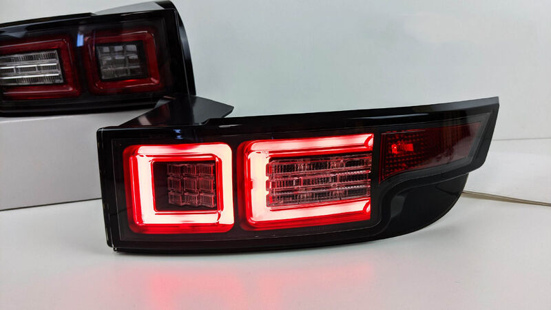 Black LED Tail Lights Fit For Land Rover Range Rover Evoque L538 Series 1 2011-2015 TL-LR021LS - Machter