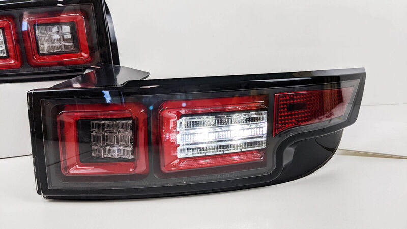Black LED Tail Lights Fit For Land Rover Range Rover Evoque L538 Series 1 2011-2015 TL-LR021LS - Machter