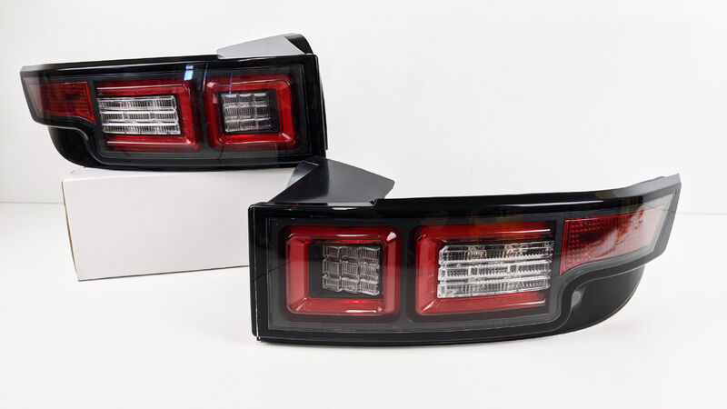 Black LED Tail Lights Fit For Land Rover Range Rover Evoque L538 Series 1 2011-2015 TL-LR021LS - Machter