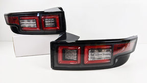Black LED Tail Lights Fit For Land Rover Range Rover Evoque L538 Series 1 2011-2015 TL-LR021LS - Machter