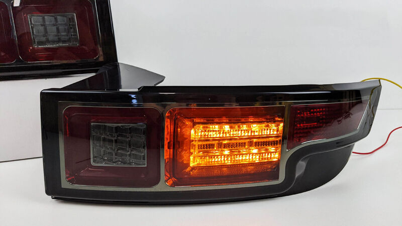 Smoke LED Tail Lights Fit For Land Rover Range Rover Evoque L538 Series 1 2011-2015 TL-LR022LS - Machter