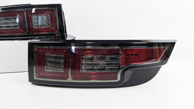 Smoke LED Tail Lights Fit For Land Rover Range Rover Evoque L538 Series 1 2011-2015 TL-LR022LS - Machter