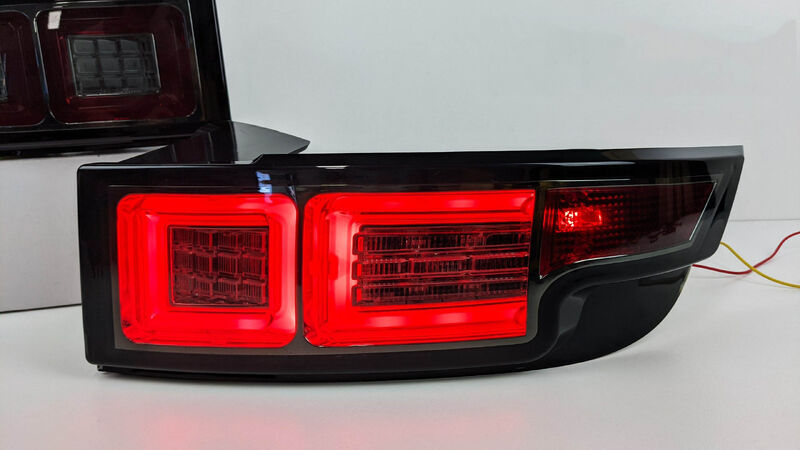 Smoke LED Tail Lights Fit For Land Rover Range Rover Evoque L538 Series 1 2011-2015 TL-LR022LS - Machter