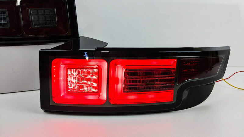 Smoke LED Tail Lights Fit For Land Rover Range Rover Evoque L538 Series 1 2011-2015 TL-LR022LS - Machter