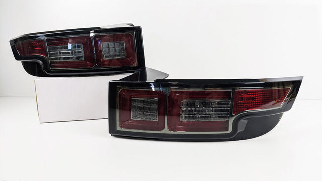 Smoke LED Tail Lights Fit For Land Rover Range Rover Evoque L538 Series 1 2011-2015 TL-LR022LS - Machter