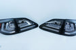 Black 3D LED Sequential Indicators Tail Lights Fit For Lexus RX270 RX350 RH450H 2009-2015 TL-LX025LS - Machter