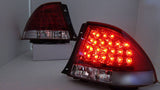 Clear Red LED Tail Lights Fit For Lexus IS200 IS300 Toyota Altezza 1999-2005 TL-LX029LS - Machter