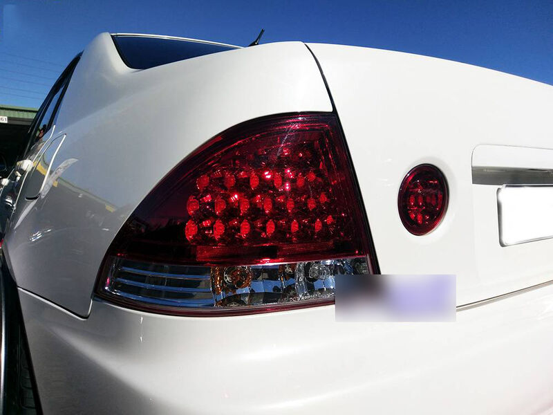 Clear Red LED Tail Lights Fit For Lexus IS200 IS300 Toyota Altezza 1999-2005 TL-LX029LS - Machter
