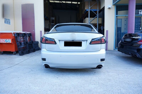 Smoke Black LED Light Bar Tail Lights Fit For Lexus IS250 IS350 ISF 2005-2013 - Machter