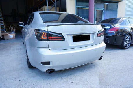 Smoke Black LED Light Bar Tail Lights Fit For Lexus IS250 IS350 ISF 2005-2013 - Machter