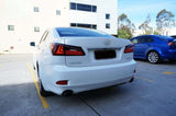 Clear Red LED Light Bar Tail Lights Fit For Lexus ISF IS250 IS350 2005-2013 TL-LX031LS - Machter