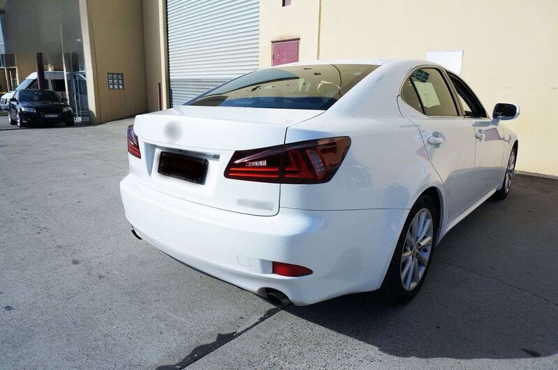 Clear Red LED Light Bar Tail Lights Fit For Lexus ISF IS250 IS350 2005-2013 TL-LX031LS - Machter